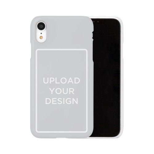 Upload Your Own Design iPhone Case, Slim Case, Matte, iPhone XR, Multicolor