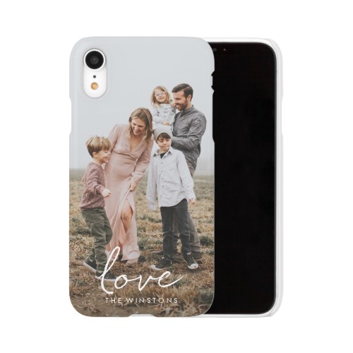 Gallery of One Love iPhone Case, Slim Case, Matte, iPhone XR, Multicolor