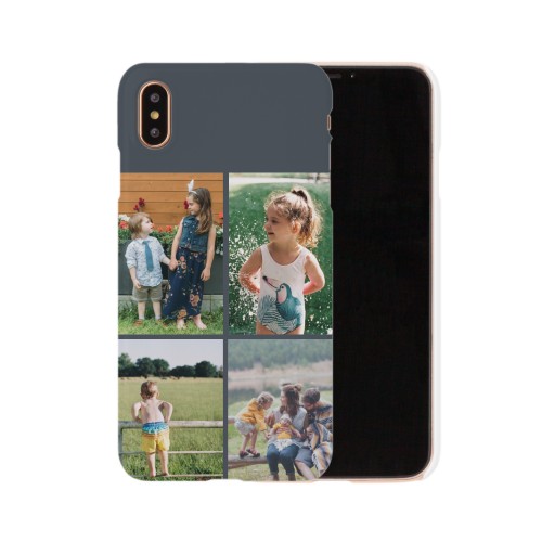 Gallery of Four Grid iPhone Case, Slim Case, Matte, iPhone XS Max, Multicolor, multi