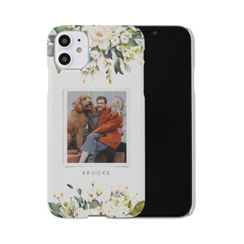 White Flower Phone Case