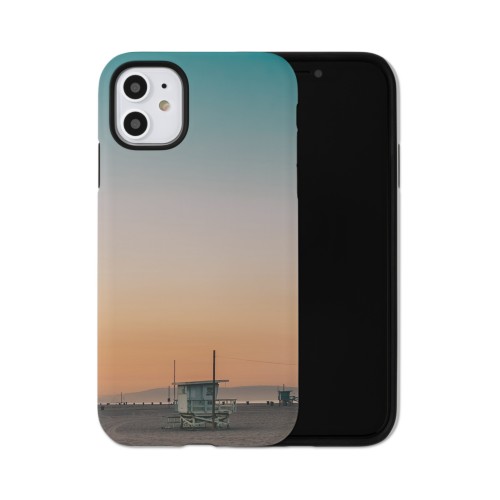 Beach Post iPhone Case, Silicone Liner Case, Matte, iPhone 11, Multicolor