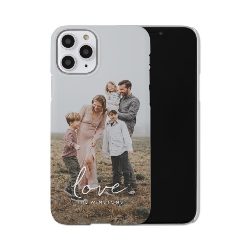 Gallery of One Love iPhone Case, Slim Case, Matte, iPhone 11 Pro, Multicolor