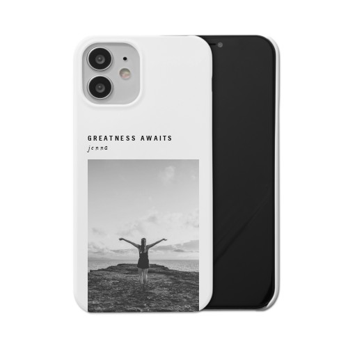 Gallery of One Portrait iPhone Case, Slim Case, Matte, iPhone 12, Multicolor