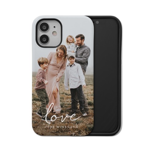 Gallery of One Love iPhone Case, Silicone Liner Case, Matte, iPhone 12 Mini, Multicolor, multi