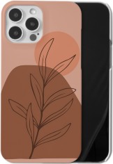 palm line art iphone case