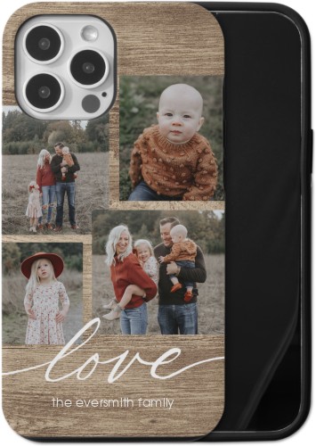 Rustic Love iPhone Case, Silicone Liner Case, Matte, iPhone 13 Pro Max, Brown, camel