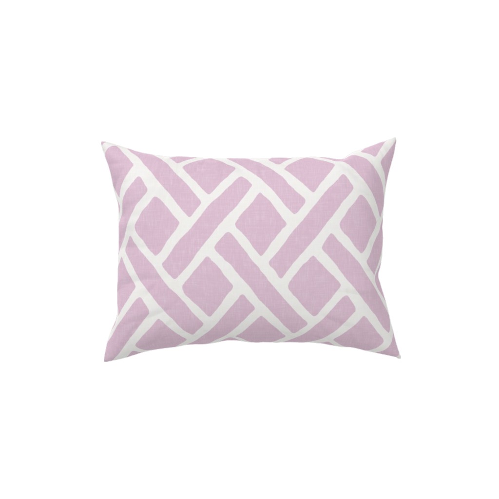 Purple And White Pillows