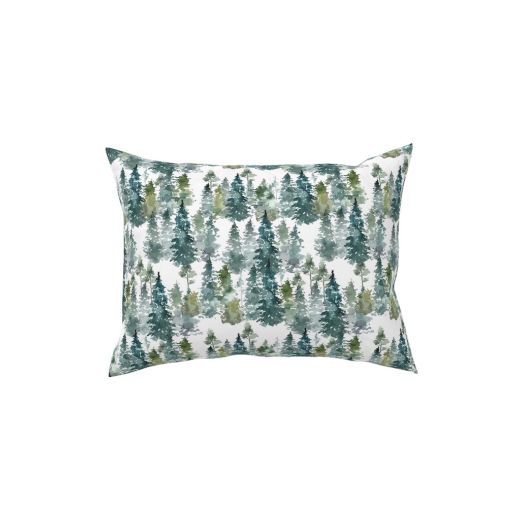 Green And White Pillows