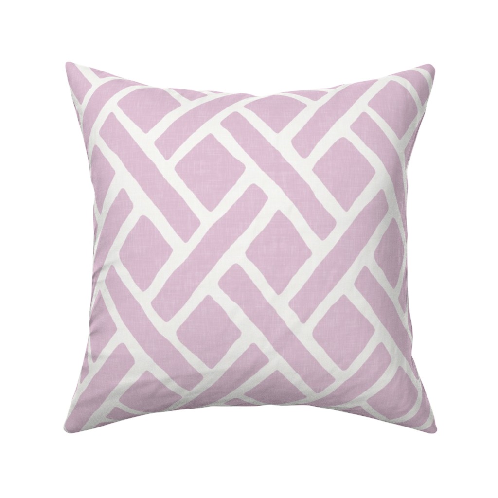 Purple And White Pillows