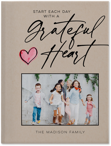 Grateful Heart Script Journal, Brown