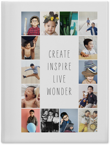 Grid Gallery Inspiration Journal, White