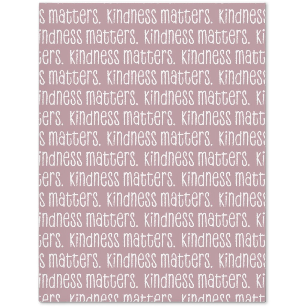 Kindness Matters Journal, Pink, Whisper