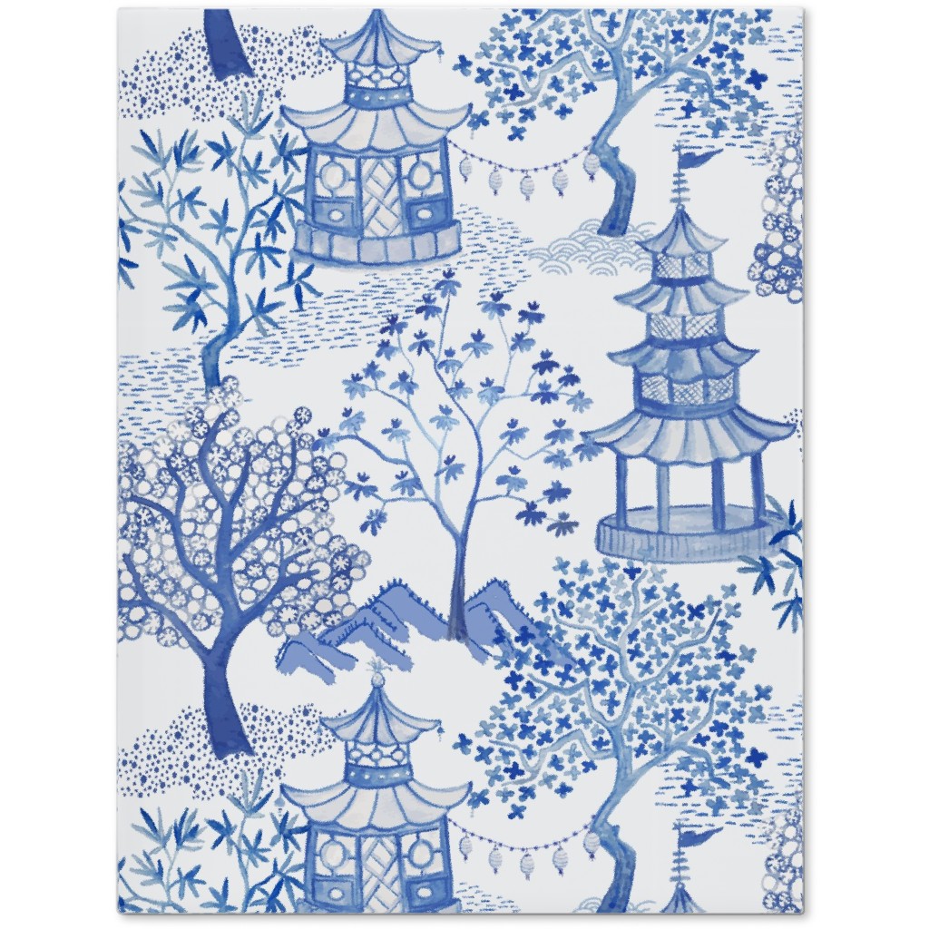 Pagoda Forest - Blue Journal, Blue