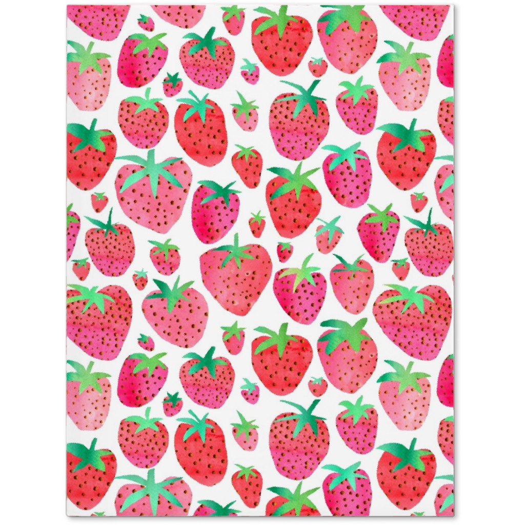 Strawberries - Pink Journal, Pink