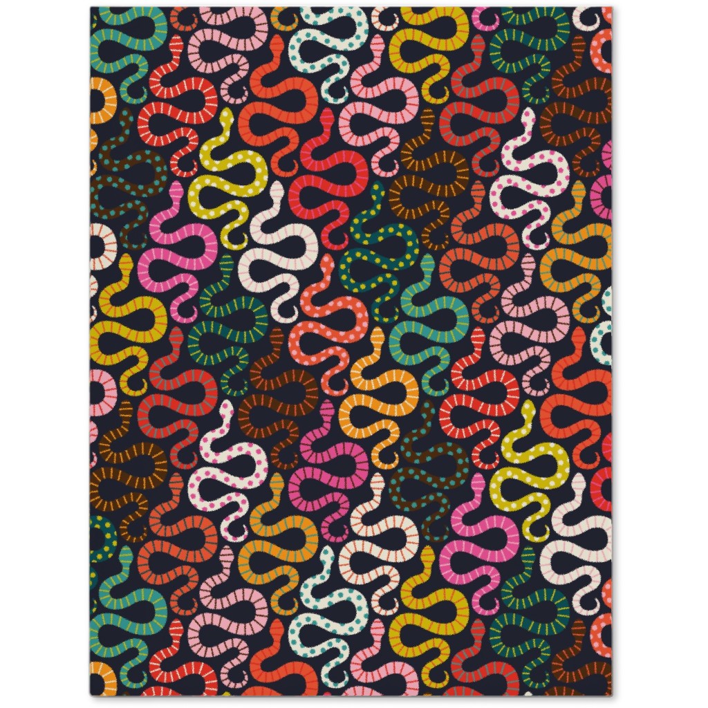Snake-a-Delic - Multi Journal, Multicolor