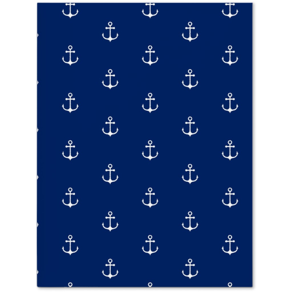 Anchor - Cobalt Blue Journal, Blue