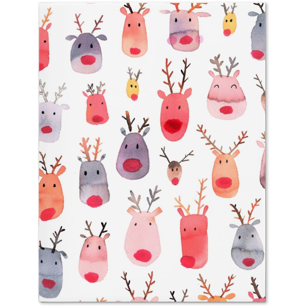 Rudolph Reindeers Journal, Red, White