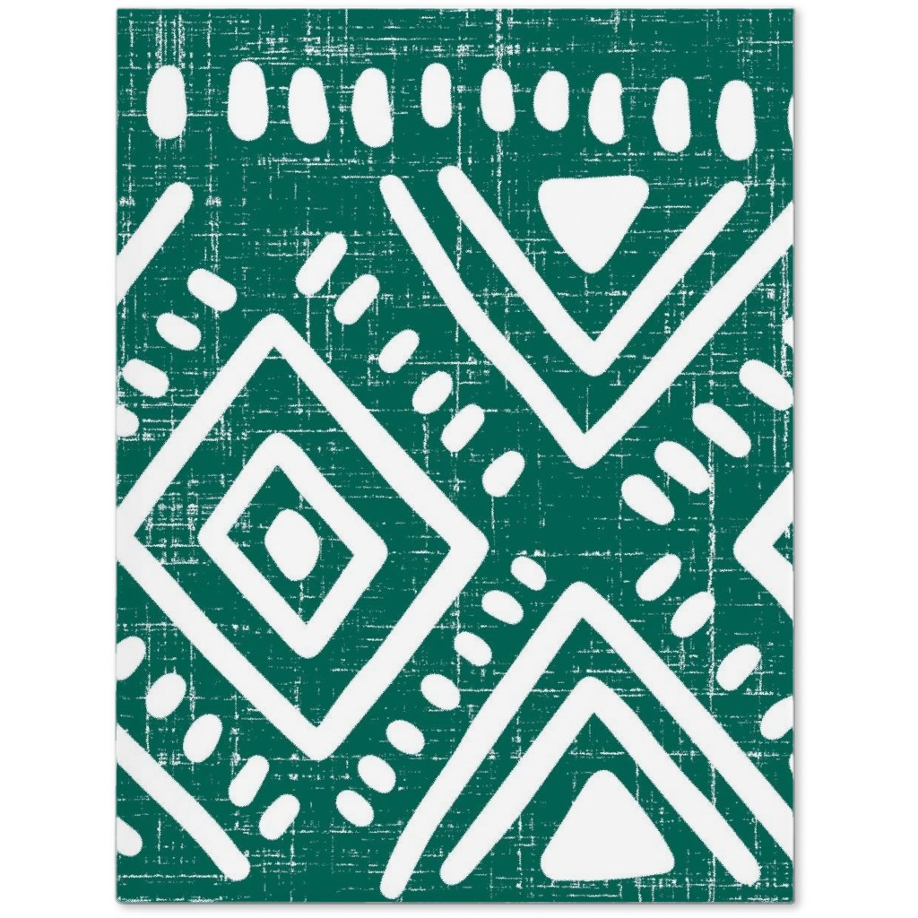 Abstract Diamond Journal, Green