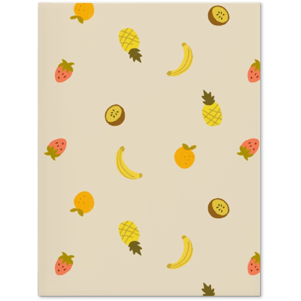 Tropical Fruit - Yellow Journal, Yellow