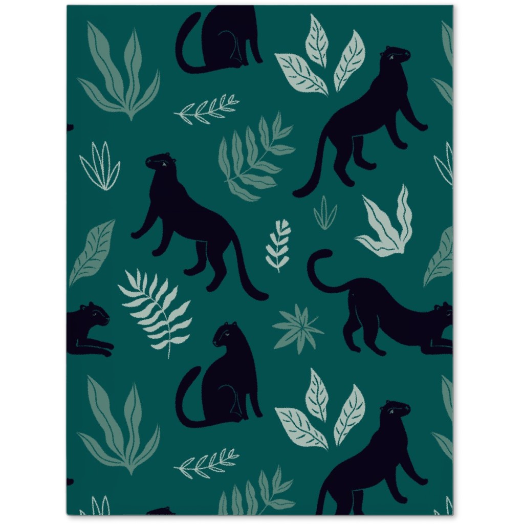 Black Panthers - Emerald Journal, Green, Classic Green
