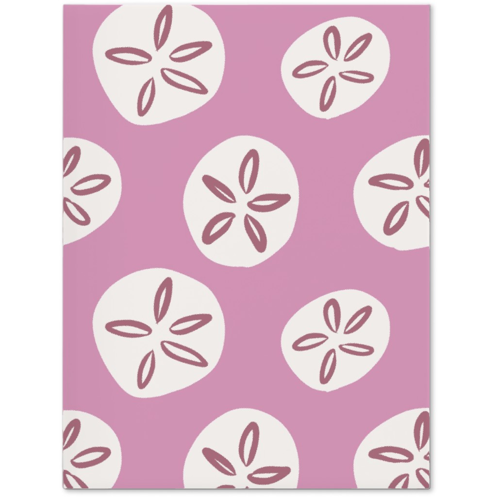 Sand Dollar Sea Shells Journal, Pink