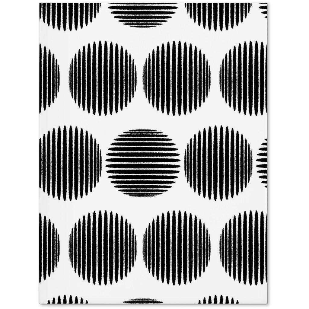 Tossed Spheres Journal, Black, Black