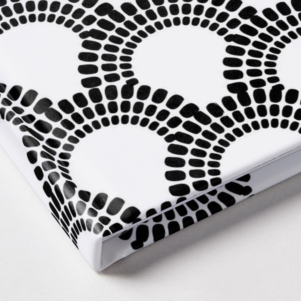 Scallops Black and White Journal Shutterfly