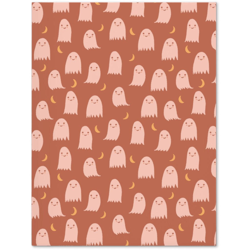 Cute Halloween Ghosts Journal, Pink