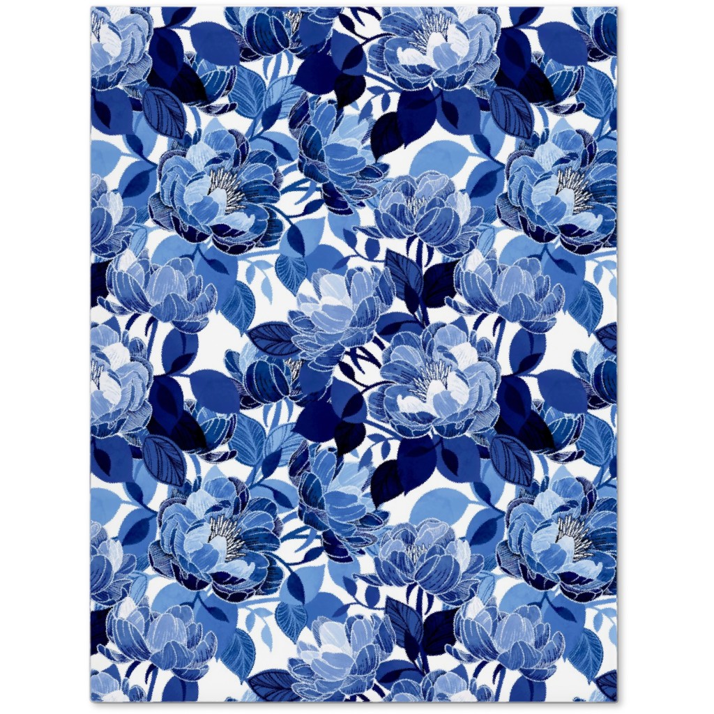 Chintz Peonies - Blue Journal | Shutterfly