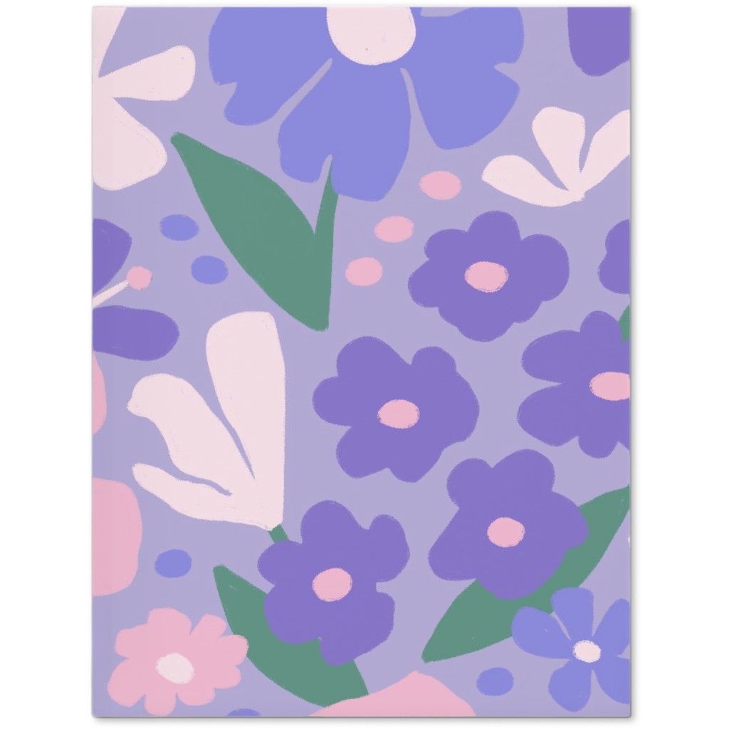 Blooming Garden on Lilac Journal, Purple