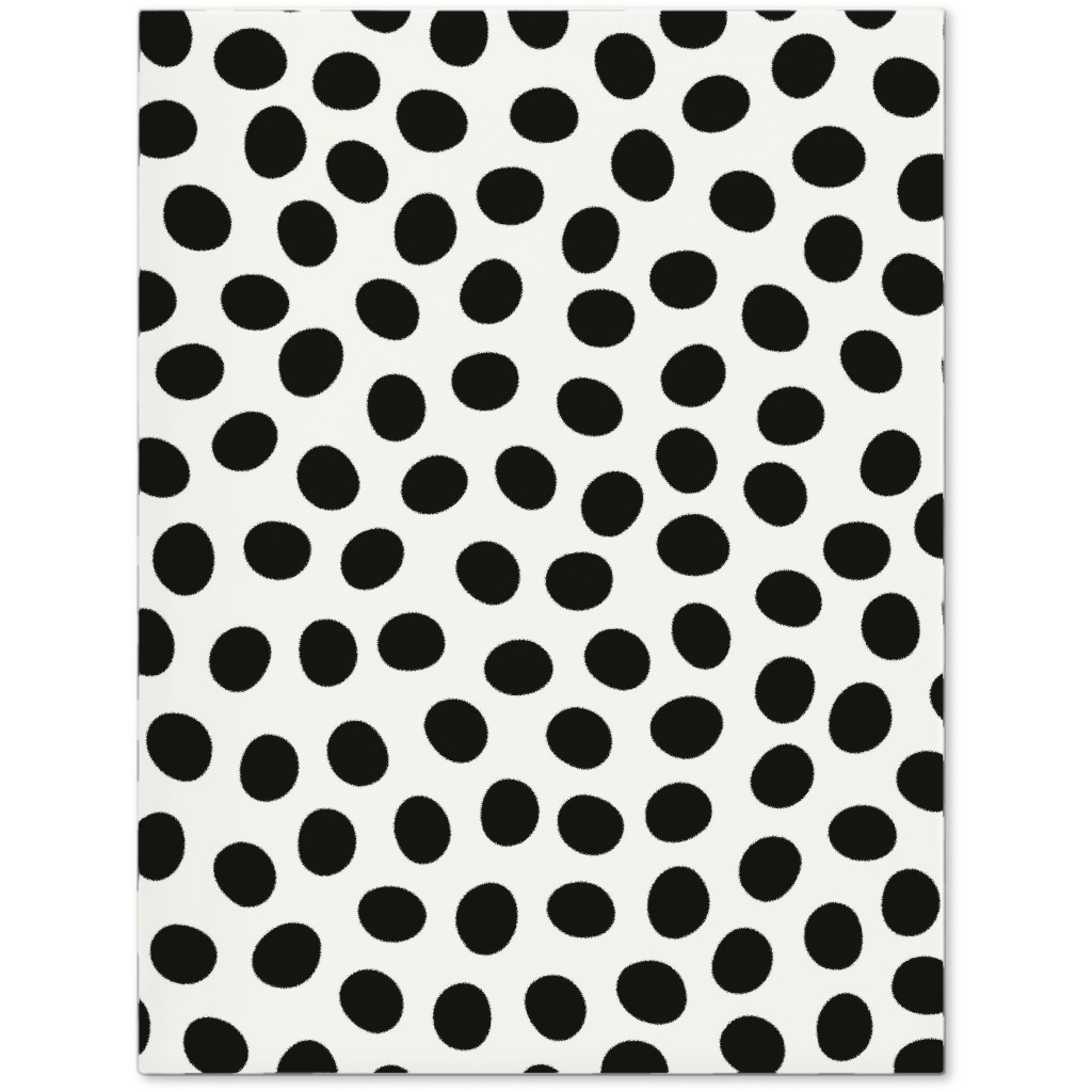 Dots - Black and White Journal, White