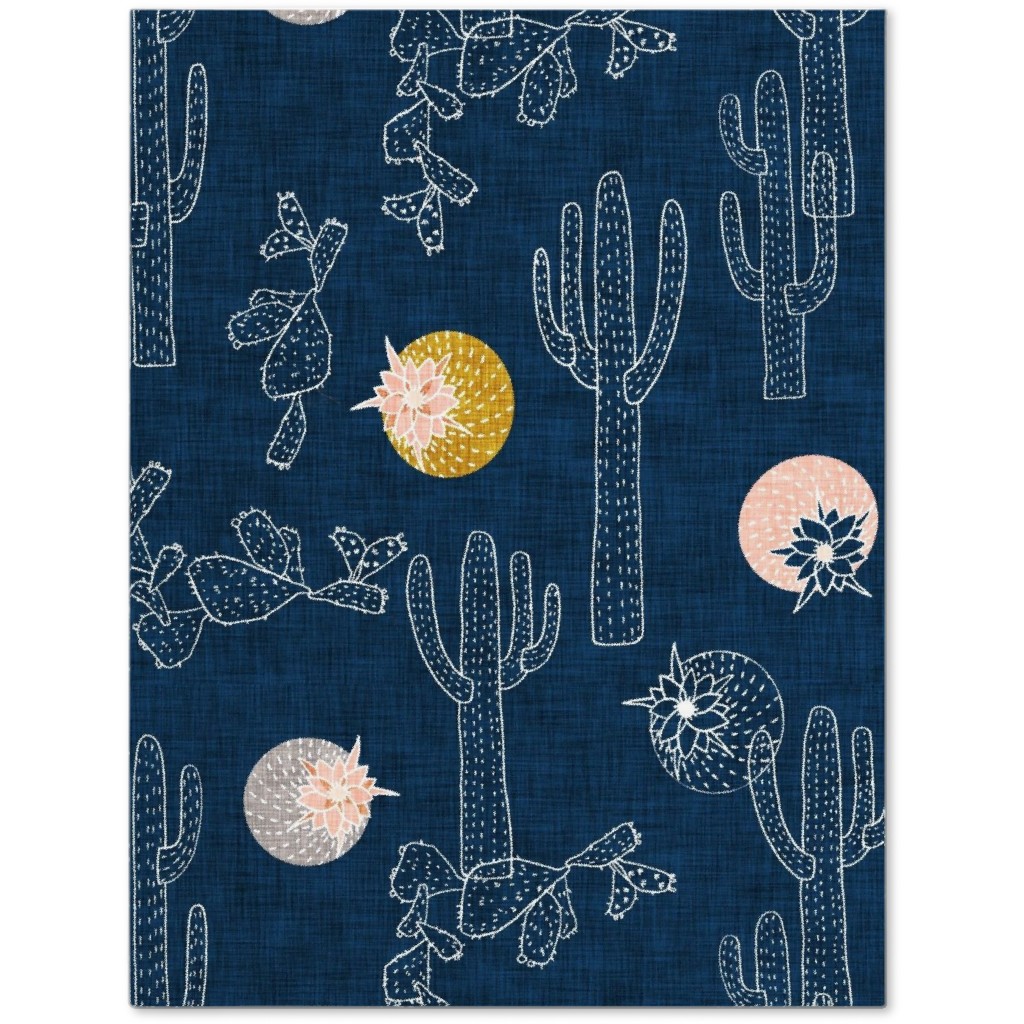 Cactus - Indigo Journal, Blue, True Blue