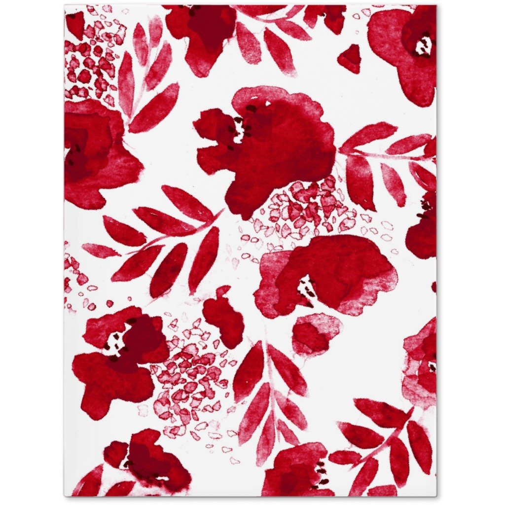 Floret Floral - Red Journal, Red