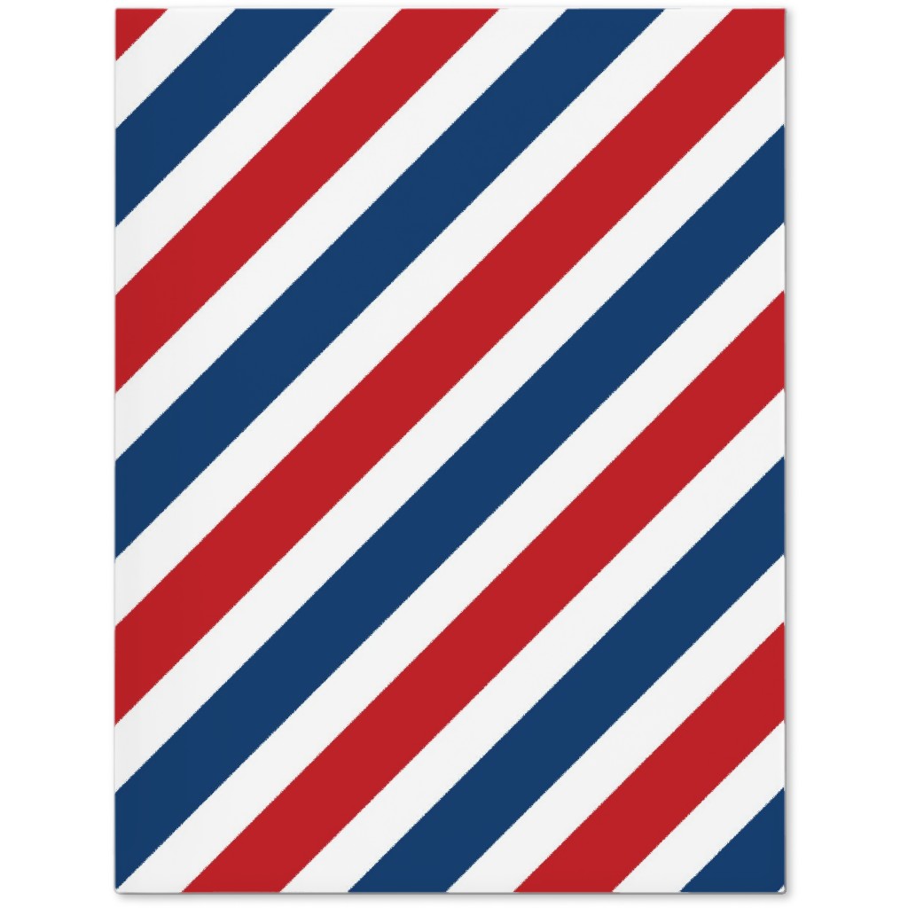 American Stripes Diagonal - Multi Journal, Multicolor