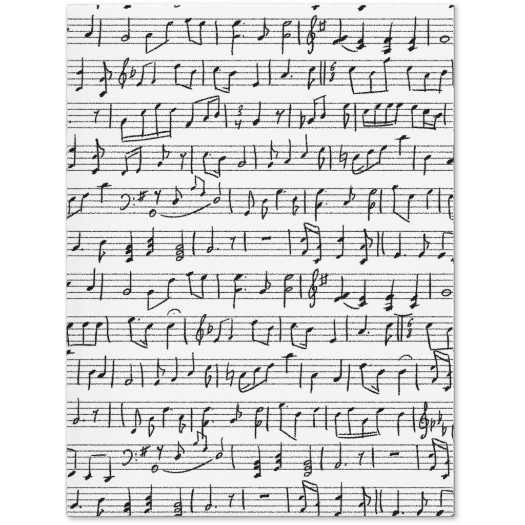 Music - Favorite Subject Journal, Black