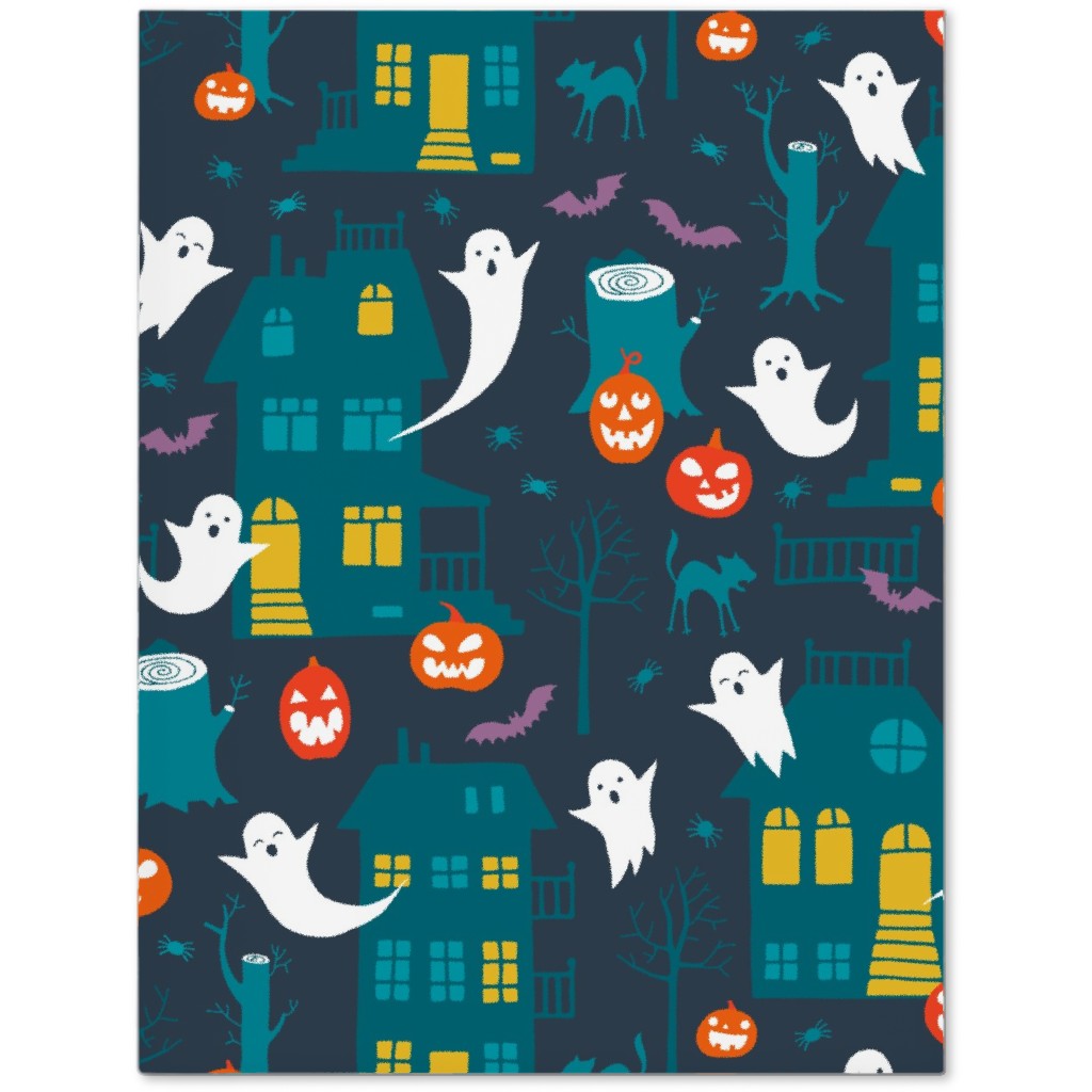 Haunted Halloween Houses - Multi Journal, Multicolor