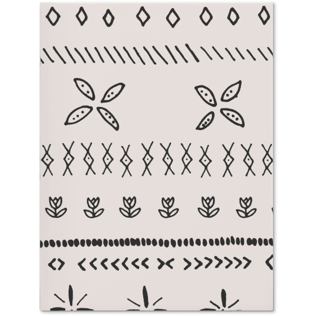 Boho Print Journal, Beige