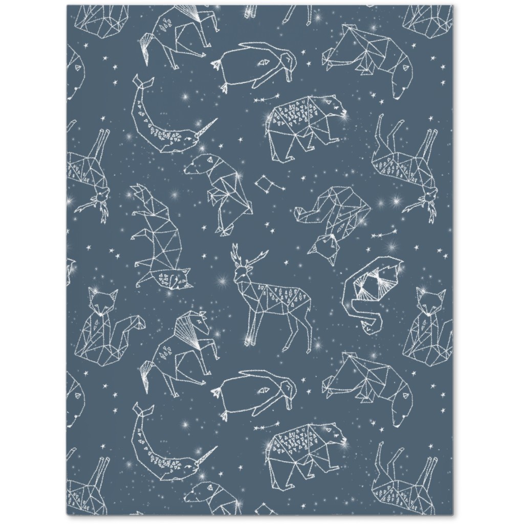 Animal Constellations - Blue Journal, Blue, True Blue