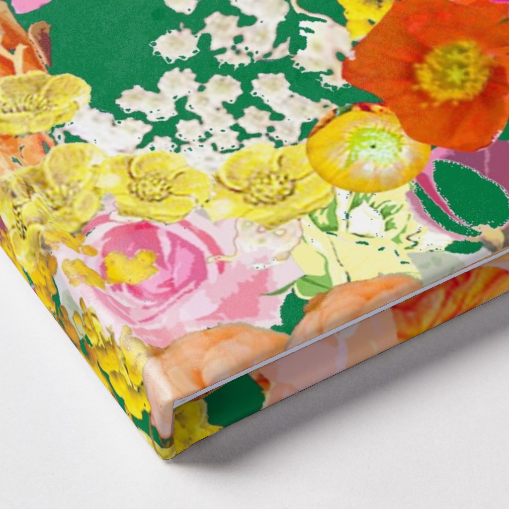 Summer Bright Floral - Kelly Green Journal | Shutterfly