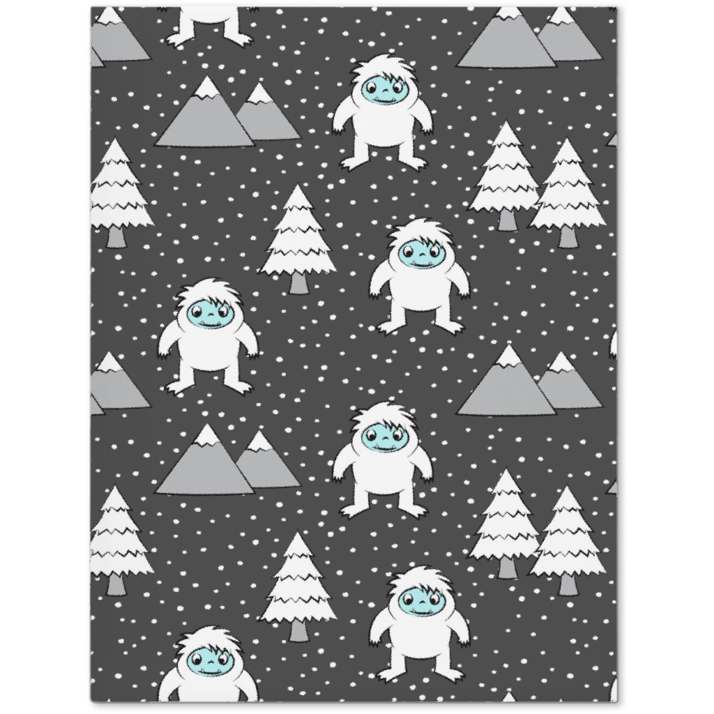 Yetti Tree Mountains - Gray Journal, Gray, Gray