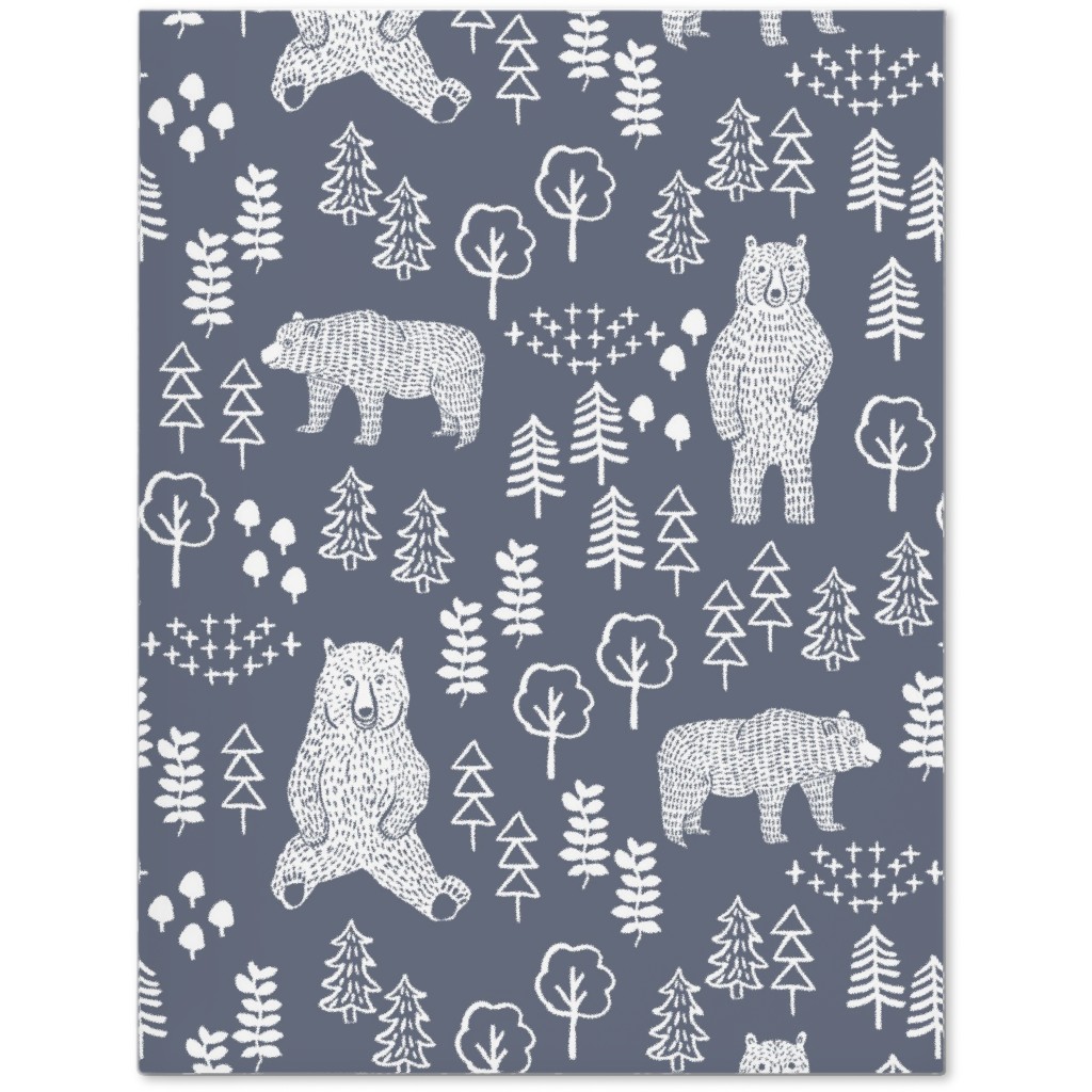 Woodland Bear Journal, Gray, Gray