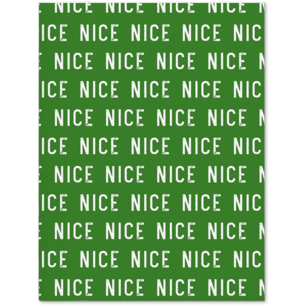 Nice - Green Journal, Green
