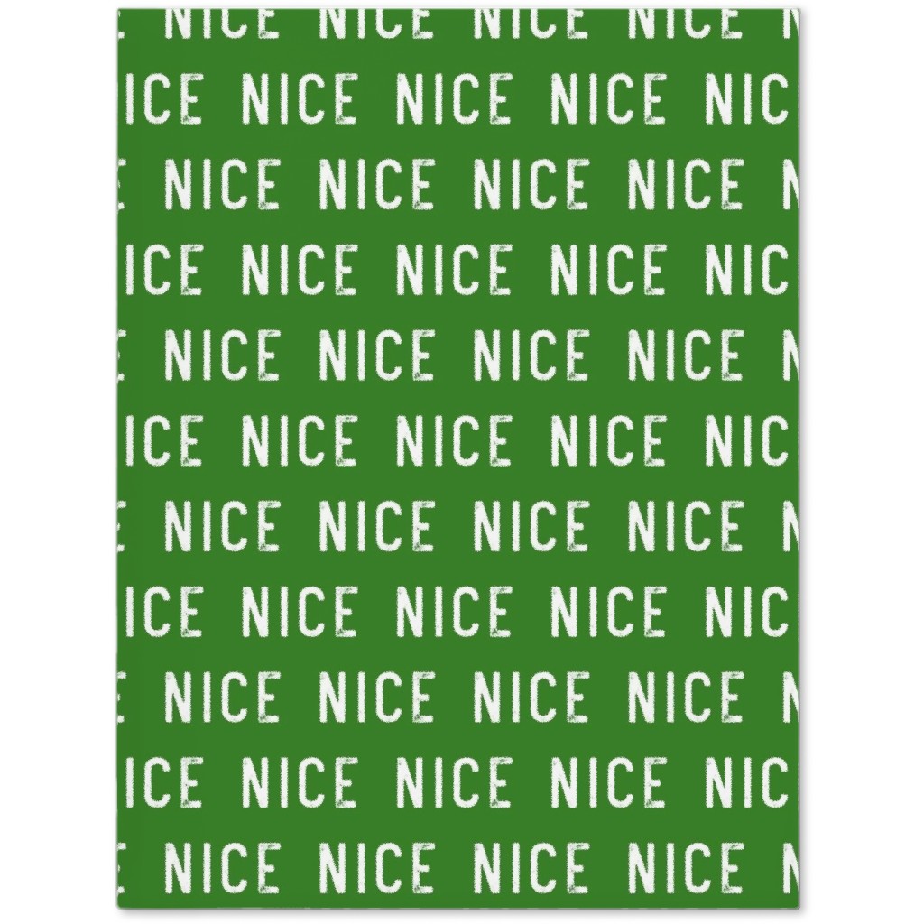 Nice - Green Journal, Green, Classic Green