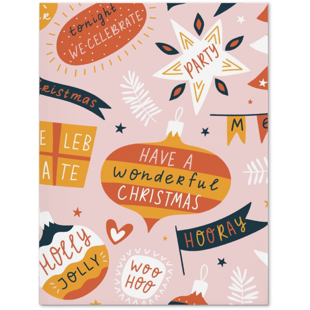 Seasons Greetings Journal, Multicolor
