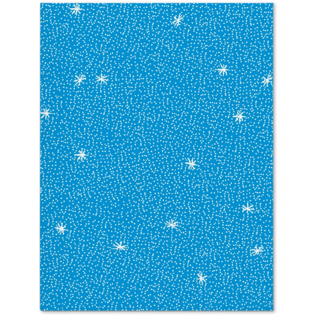 Holiday Hygge Snowflakes Journal, Blue