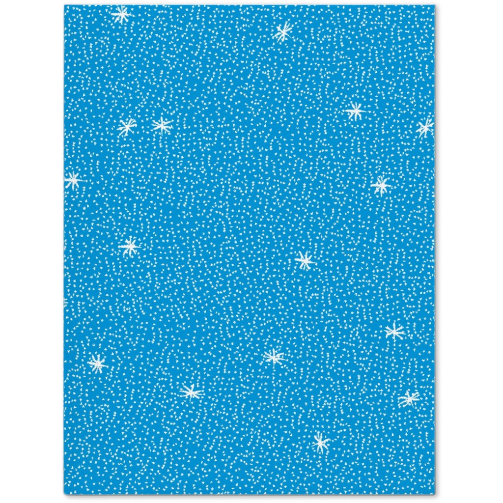 Holiday Hygge Snowflakes Journal, Blue, True Blue