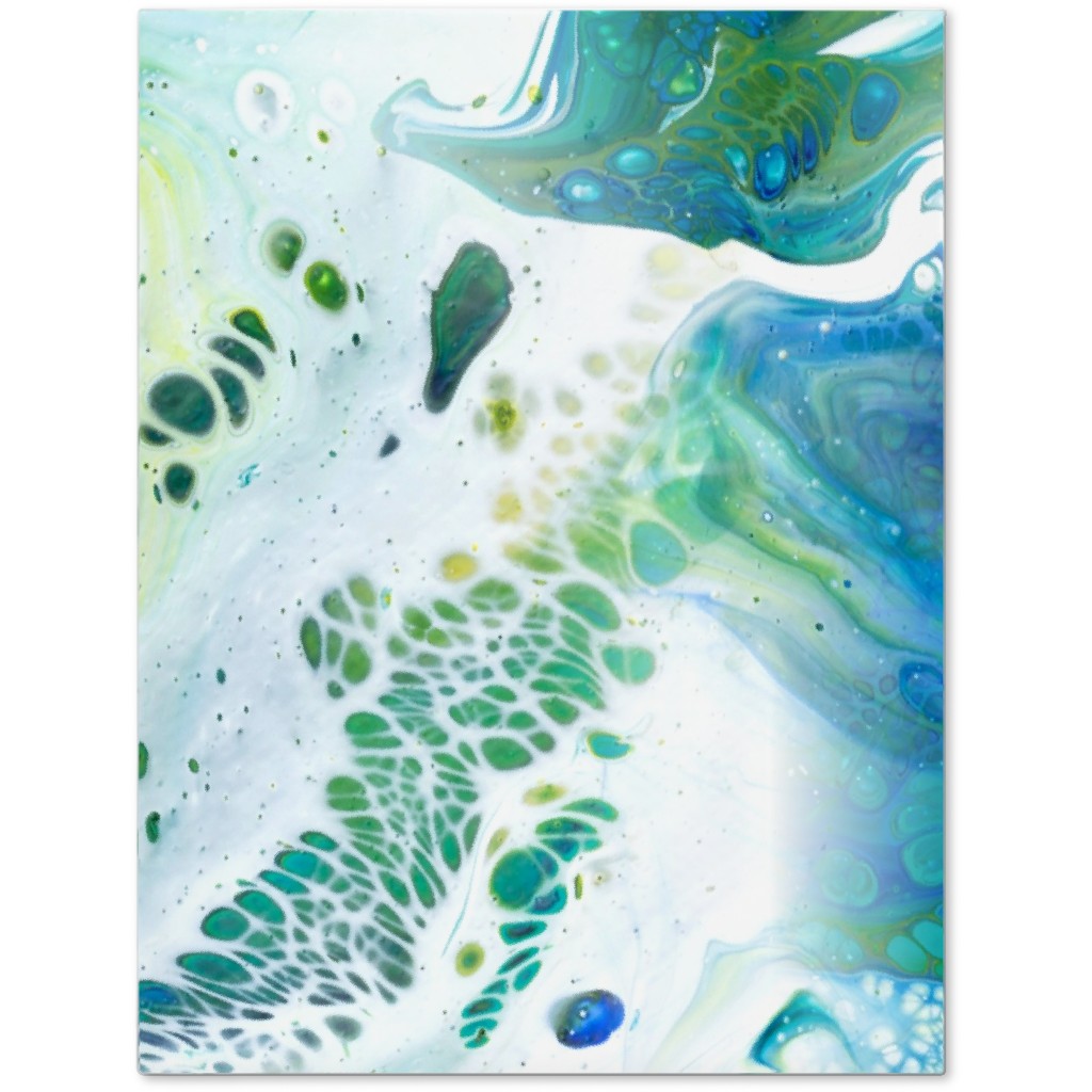 Acrylic Flow Journal, Green, Hurricane