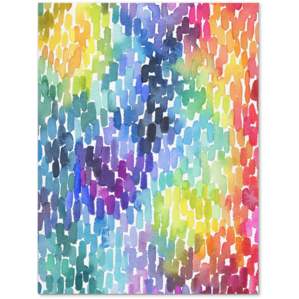 Watercolor Marks - Multi Journal, Multicolor