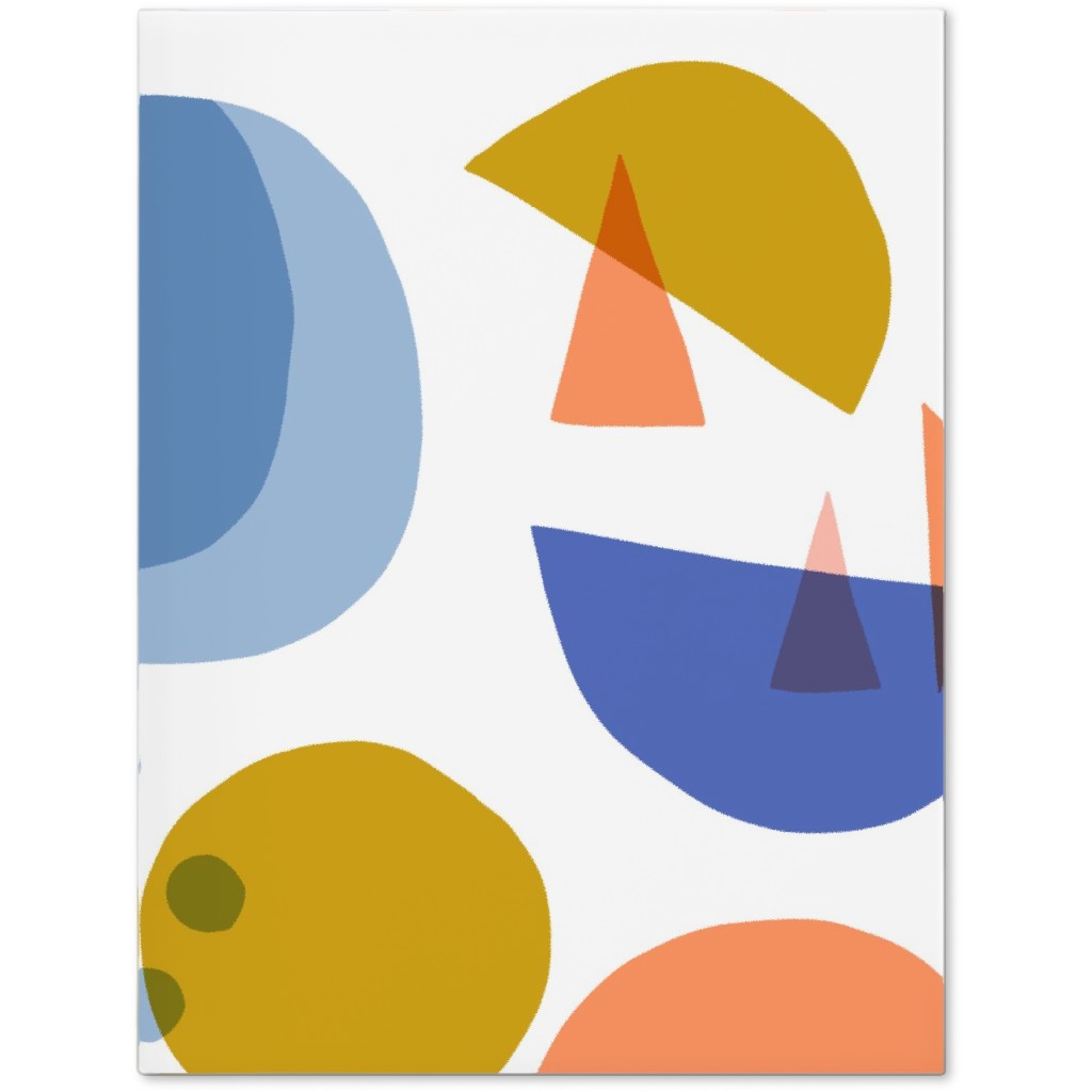 Abstract Circles and Triangles - Multi Journal, Multicolor