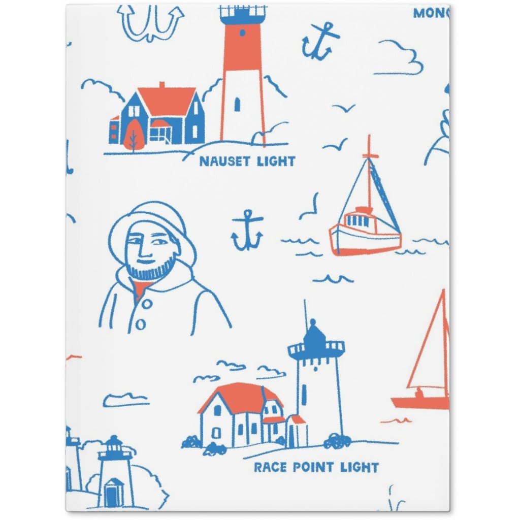 Cape Cod- Blue Journal, Blue, True Blue